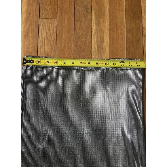 NWT! ALEMBIKA $149 Silver Skirt Size 2 - Picture 3 of 7